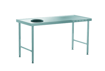 TABLE D'ENTREE 1600X600 ANGLE A DRO+2 PIETEMENT