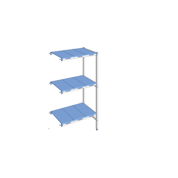 RAYONNAGE CLAYETTES POLY ANGLE 3N L 951XP500XH1750