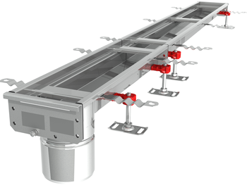 CANIVEAU MODUL 125 - L1500 - HAUT50/65 - INOX 304