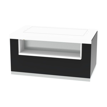 GASTROBUFFET PLAQUE FR 4 BACS NICHE+PLAN ASSIETTE