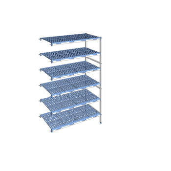RAYONNAGE CLAYETTES POLY ANGLE 6N L1353XP560XH205