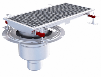 CANIVEAU EPUR INOX COMPLET H-FIRST / CAILLEBOTIS