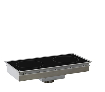 PLAQUE DE CUISSON INDUCTION DOUBLE FOYER ENCASTRAB