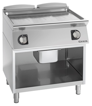 GRIL ÉLECTRIQUE, ACIER CHROMÉ, DOUBLE-LISSE