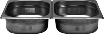 BAC GASTRO INOX GN1/2 PR.100MM PERFORE
