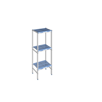 RAYONNAGE CLAYETTES POLY LIGNE 3N L 690XP400XH175