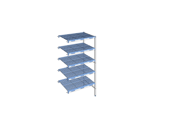 RAYONNAGE CLAYETTES POLY ANGLE 5N L 951XP560XH175
