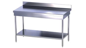 TABLE STAND. ADOS. EP.10/10 + ÉTAGÈRE