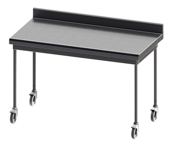 TABLE DEMONTABLE RAYONNEE TOUT INOX A DOSSERET, 12