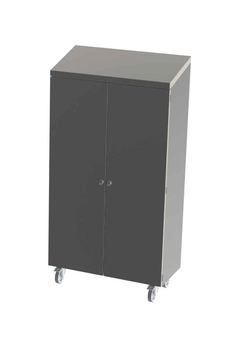 ARMOIRE 1000X475 2 PORTES BATTANTES 3 ETAGERES FER