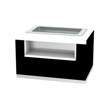 GASTROBUFFET BAIN MARIE 3 BACS NICHE+PLAN ASSIETTE