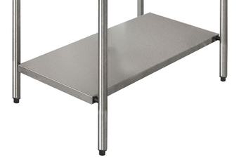 ETAGERE PLEINE A BORDS DROITS, PR TABLE/PLONGE 150