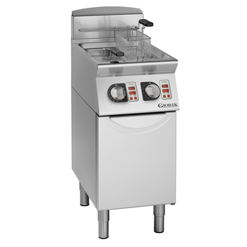 FRITEUSE ÉLECT, COMMANDES ÉLECTRONIQUES, 2X8 L