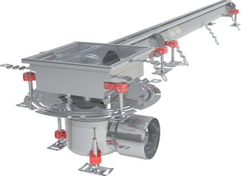 CANIVEAU MODUL 20 - L1500 - HAUT70/75 - INOX 304