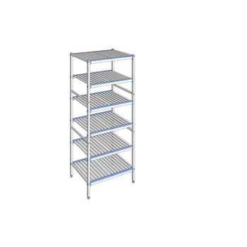 RAYONNAGE CLAYETTES ALU LIGNE 6NV L 890XP560XH2050