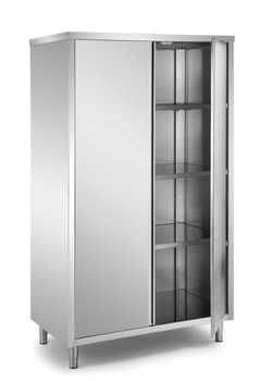 ARMOIRE H. INOX 304, P.COULISSANTES DOUBLEES