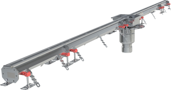 CANIVEAU MODUL 20 - L3500 - HAUT70/80 - INOX 304
