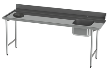 TABLE GLISSEMENT AVEC PLAGE ARR, DOSSERET ET 1 CUV