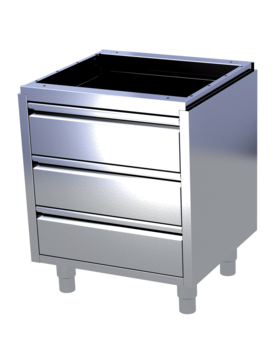 BLOC 2 TIROIRS SANS DESSUS(GN)