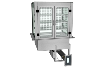 MEUBLE CUVE VENTILEE VITRINE DISTRIB 930 SS GRP I3