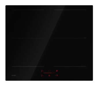 INDUCTION 60CM 4 ZONES DOUBLE BRIDGES SLIDER CENTR