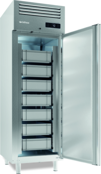ARMOIRE POSITIVE GN - SÉRIE PESC -1 PTE INOX