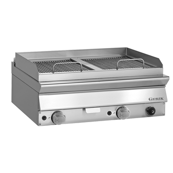 GRIL VAPEUR, GAZ, 2 GRILLES
