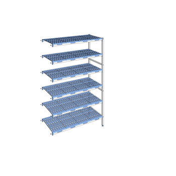 RAYONNAGE CLAYETTES POLY ANGLE 6N L1353XP500XH205