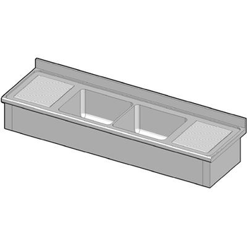 PLONGE SSUSP 2BAC 2400X700 2 EGS SANS ROBINET