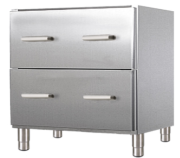 BUFFET BAS 900 - 2 TIROIRS SUR ROULETTES