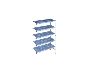 RAYONNAGE CLAYETTES POLY ANGLE 5N L1151XP400XH175