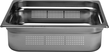 BAC GASTRO INOX GN2/1 PR.55MM PERFORE