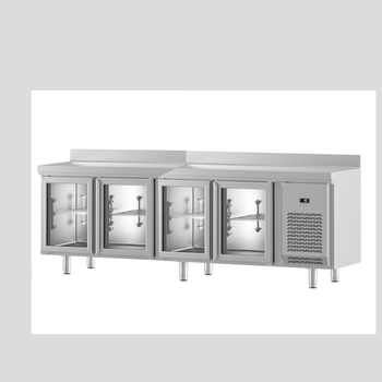 DESSERTE POSITIVE 4 PORTES VITREES