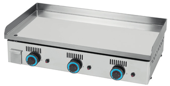 PLANCHA A GAZ CHROME DUR PG80NC