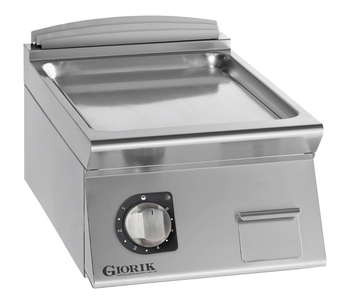 GRIL ÉLECTRIQUE, ACIER CHROMÉ, SIMPLE-LISSE