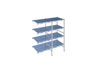RAYONNAGE CLAYETTES POLY ANGLE 4N L1687XP560XH175