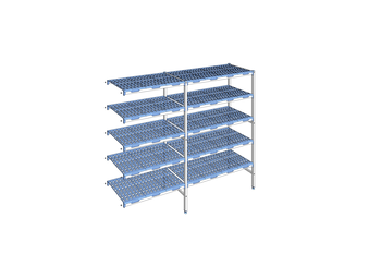 RAYONNAGE CLAYETTES POLY ANGLE 5N L2191XP500XH175