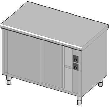 MEUBLE INTERI. CHAUF. 700X1200 PORTES 2 FACES