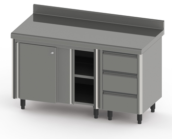BUFFET 1500 COMPRENANT : DESSUS DOSSERET RY EP 60M