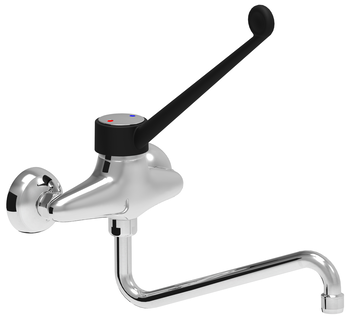 ROBINET MURAL AVEC COMMANDE AU COUDE