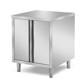 MEUBLE BAS CENTRAL INOX ,