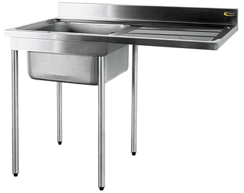 PLONGE 1200X700 - SPECIALE MACHINE A LAVER - PIEDS