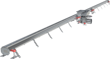 CANIVEAU MODUL 20 - L5000 - HAUT70/80 - INOX 304