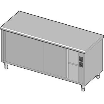 MEUBLE INTERI. CHAUF. 700X1800 PORTES 2 FACES