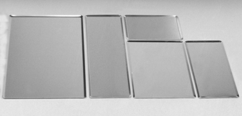 PLAQUE INOX B.PINCE 60X40
