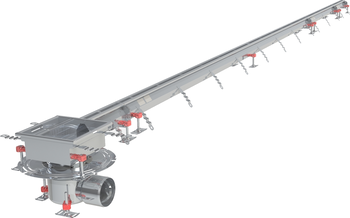 CANIVEAU MODUL 20 - L5000 - HAUT70/90 - INOX 304