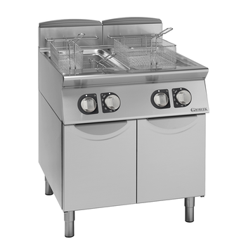FRITEUSE ÉLECT, COMMANDES ÉLECTROMÉCANIQUES, 2X17L