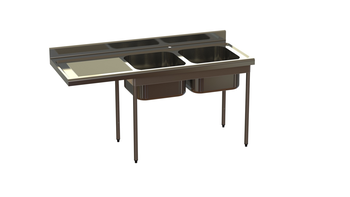 PLONGE RAYONNEE 1800X700 - SPECIALE MACHINE A LAVE