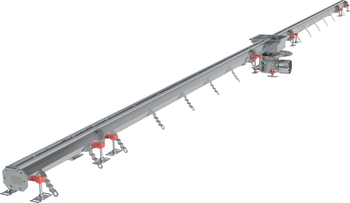 CANIVEAU MODUL 20 - L6000 - HAUT75/90 - INOX 304