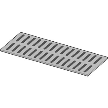 PLATEAU PERFO INOX 50 X 125